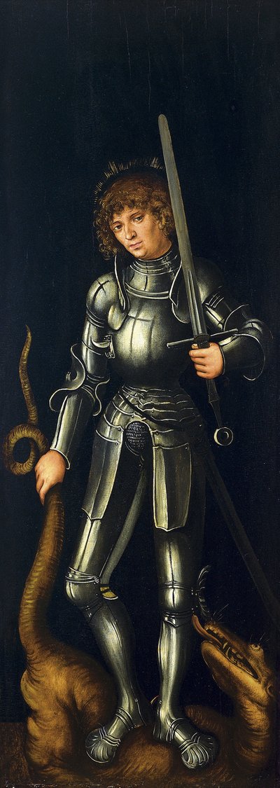 Heiliger Georg, ca. 1514 von Lucas Cranach the Elder