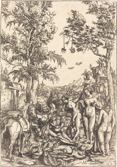 Das Urteil des Paris von Lucas Cranach the Elder