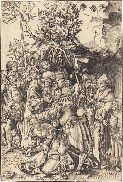 Das Martyrium der Heiligen Barbara von Lucas Cranach the Elder