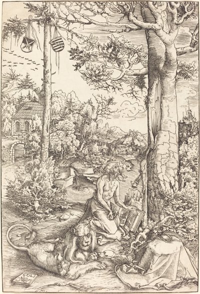 Die Buße des Heiligen Hieronymus von Lucas Cranach the Elder