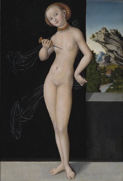 Porträt von Lucretia von Lucas the Elder Cranach