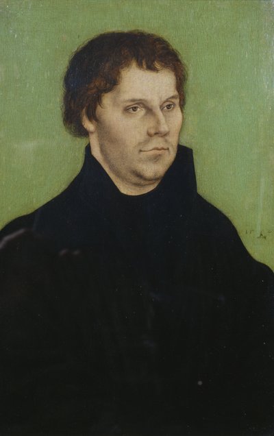 Porträt von Martin Luther von Lucas the Elder Cranach