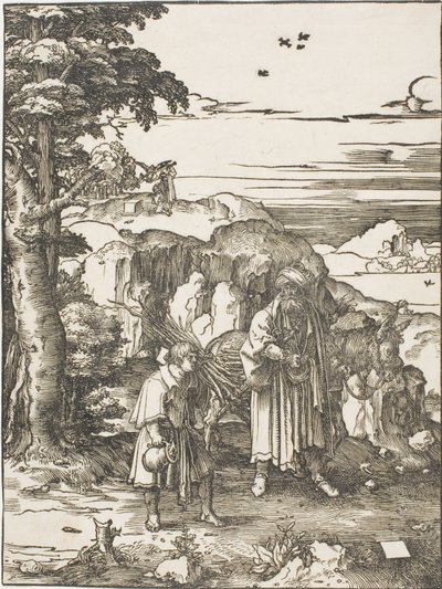 Abraham und Isaak von Lucas van Leyden