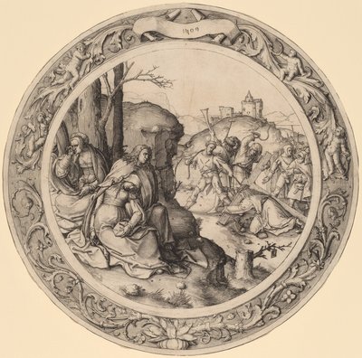 Christus trägt das Kreuz von Lucas van Leyden