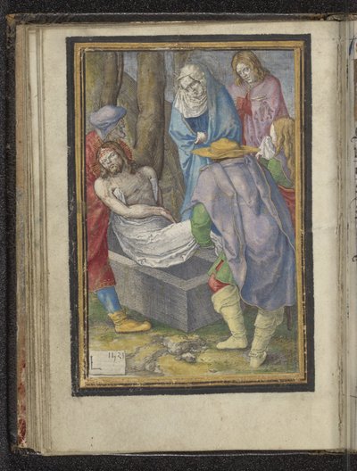 Grablegung von Lucas van Leyden