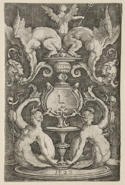 Ornamenttafel von Lucas van Leyden