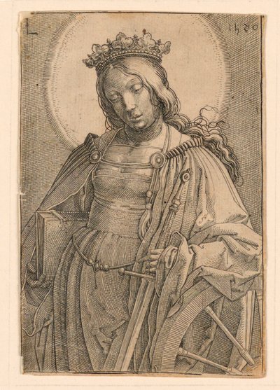 Heilige Katharina von Lucas van Leyden