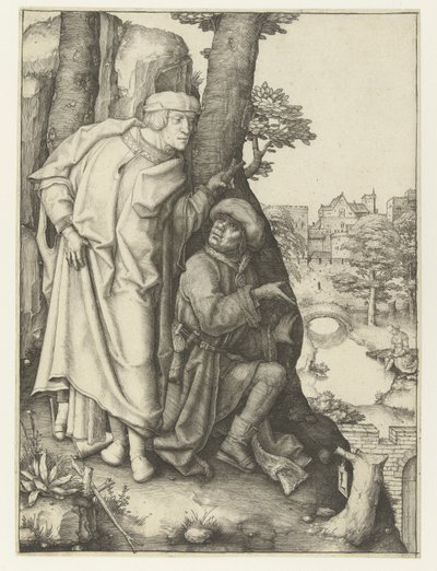 Susanna und die Ältesten von Lucas van Leyden