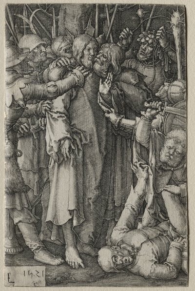 Die Passion: Die Gefangennahme Jesu von Lucas van Leyden