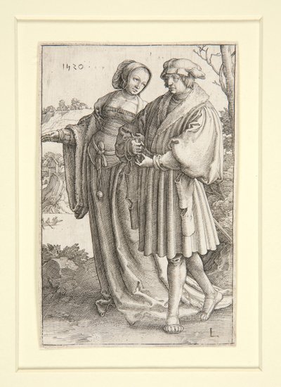 Die Promenade von Lucas van Leyden