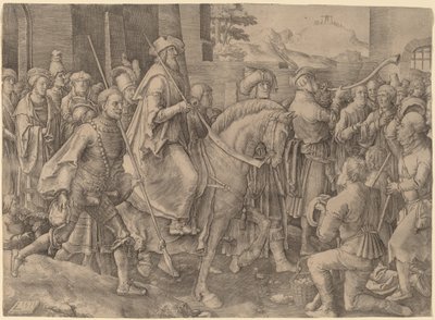 Der Triumph von Mordechai von Lucas van Leyden