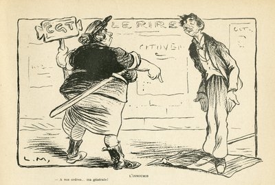 Illustration in Le Rire von Lucien Metivet