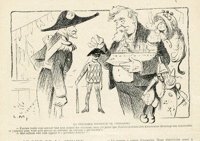 Illustration in Le Rire von Lucien Metivet