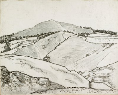 Cefn Bryn, 1933 von Lucien Pissarro