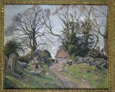 Poulfenc à Riec, 1910 von Lucien Pissarro