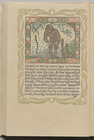 Die Königin der Fische: Tafel 10 von Lucien Pissarro