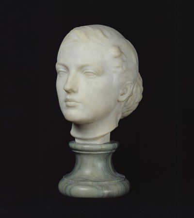 Kopf von Jane Poupelet (1878-1932) 1897 von Lucien Schnegg