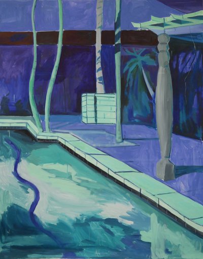 Blauer Hof, 2021 von Lucy Smallbone