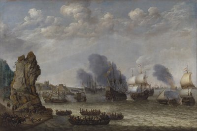 Die Vier-Tage-Schlacht, 11.-14. Juni 1666 von Ludolf Bakhuizen