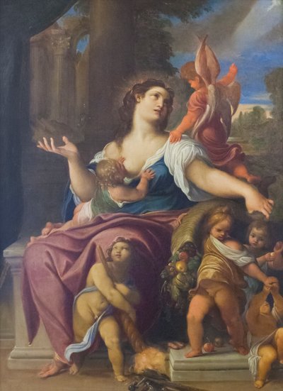 Nächstenliebe von Ludovico Carracci