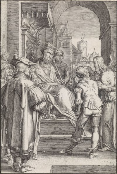 Christus vor Pilatus von Ludovicus Siceram