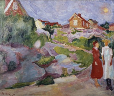 Sommerabend von Ludvik Peter Karsten