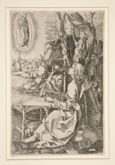 St. Johannes auf der Insel Patmos von Ludwig Krug