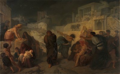 Jerusalem nach Christi Tod von Ludwig Mayer