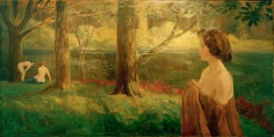 Abendsonne von Ludwig von Hofmann