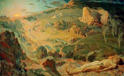 Tal des Schreckens von Ludwig von Hofmann