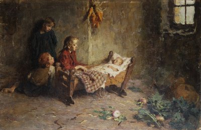 Das neugeborene Baby von Luigi Rossi