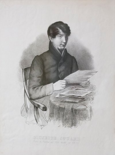 Porträt von Giuseppe Stuard von Luigi Vigotti