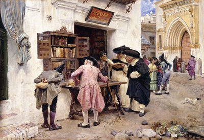 Die Bibliophilen, 1879 von Luis Jimenez y Aranda