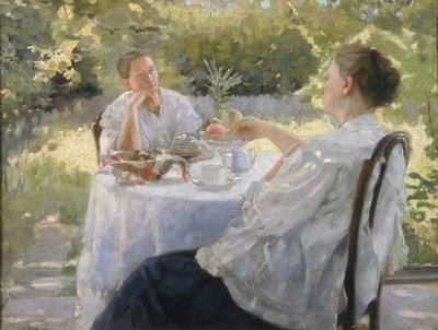 Im Garten, 1911 von Lukjan Vasilievich Popov