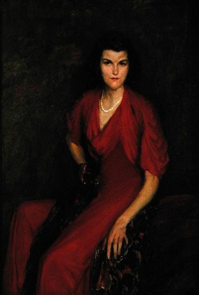 Das rote Kleid von Lydia Field Emmett