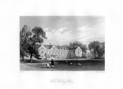 West Horsley, Surrey, 19. Jahrhundert von M. J. Starling
