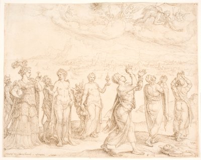 Ne nos inducas (führe uns nicht) von Maarten van Heemskerck