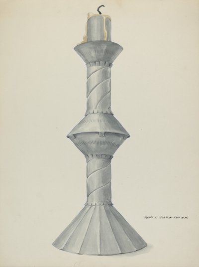 Penitente Altarkerzenständer von Majel G. Claflin