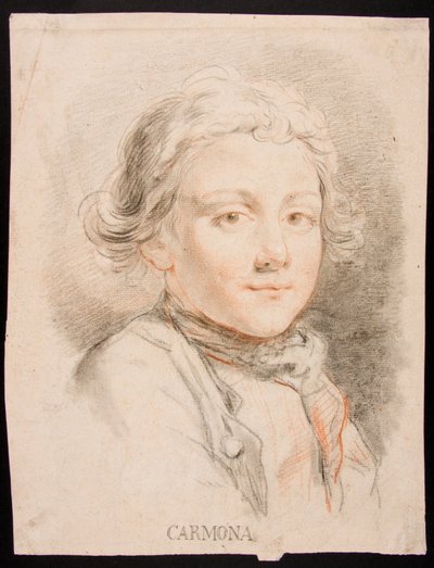 Porträt eines Jungen von Manuel Salvador Carmona