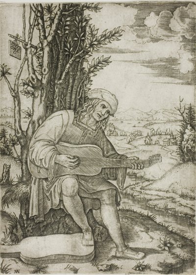 Philoteo Achillini von Marcantonio Raimondi
