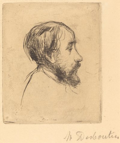 Degas von Marcellin Gilbert Desboutin