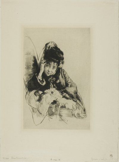 Mme. Desboutin von Marcellin Gilbert Desboutin