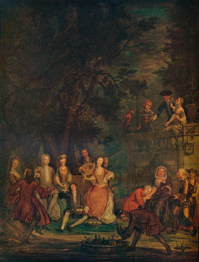 Ein Gesprächsstück von Marcellus Laroon the Younger