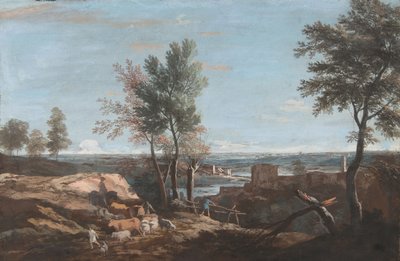 Weitläufige pastorale Landschaft von Marco Ricci