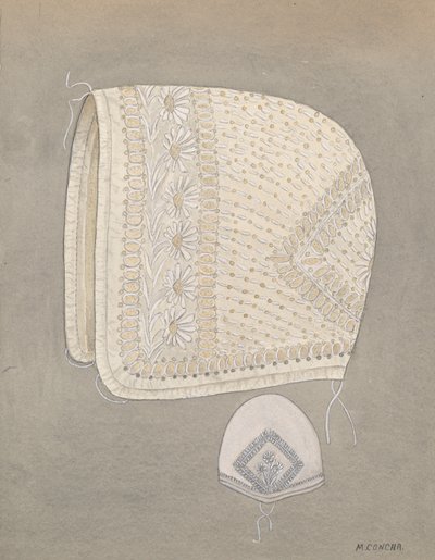 Babymütze, ca. 1937 von Margaret Concha