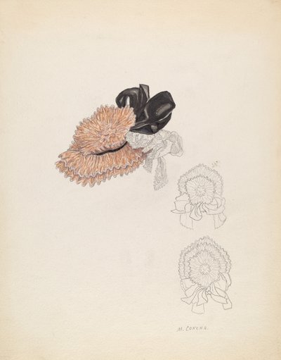 Haube, 1935-1942 von Margaret Concha