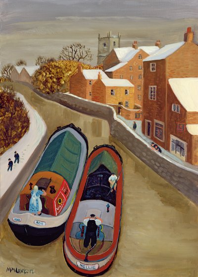 Schmale Boote von Margaret Loxton