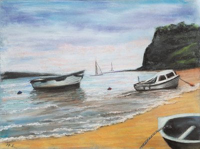Shaldon Beach South Devon von Margo Starkey