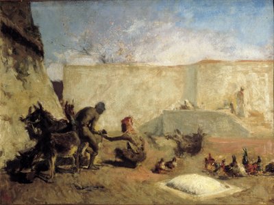 Marokkanischer Hufschmied von Marià Fortuny Marsal