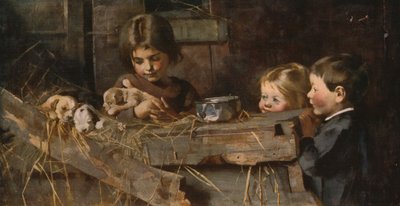 Schätze der Kindheit, 1886, ca. 1930 von Marianne Stokes
